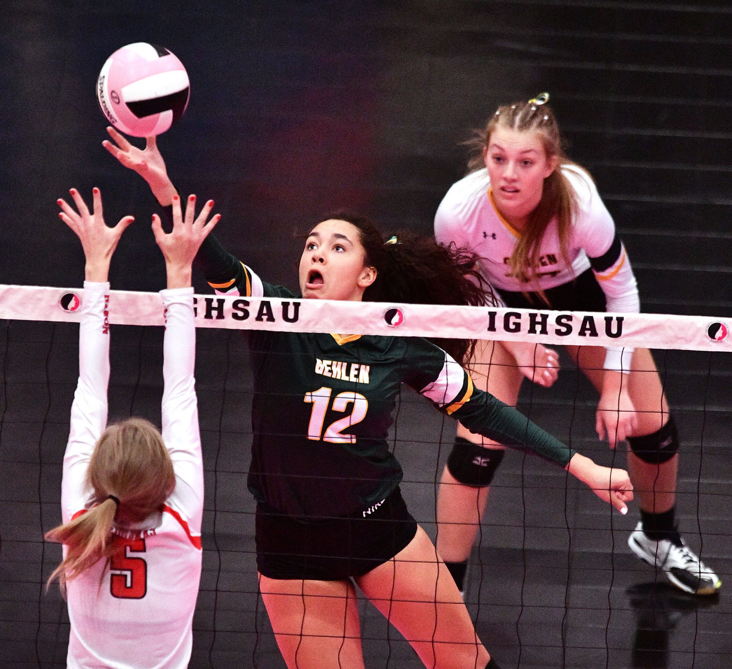 Gehlen Catholic vs North Tama state volleyball